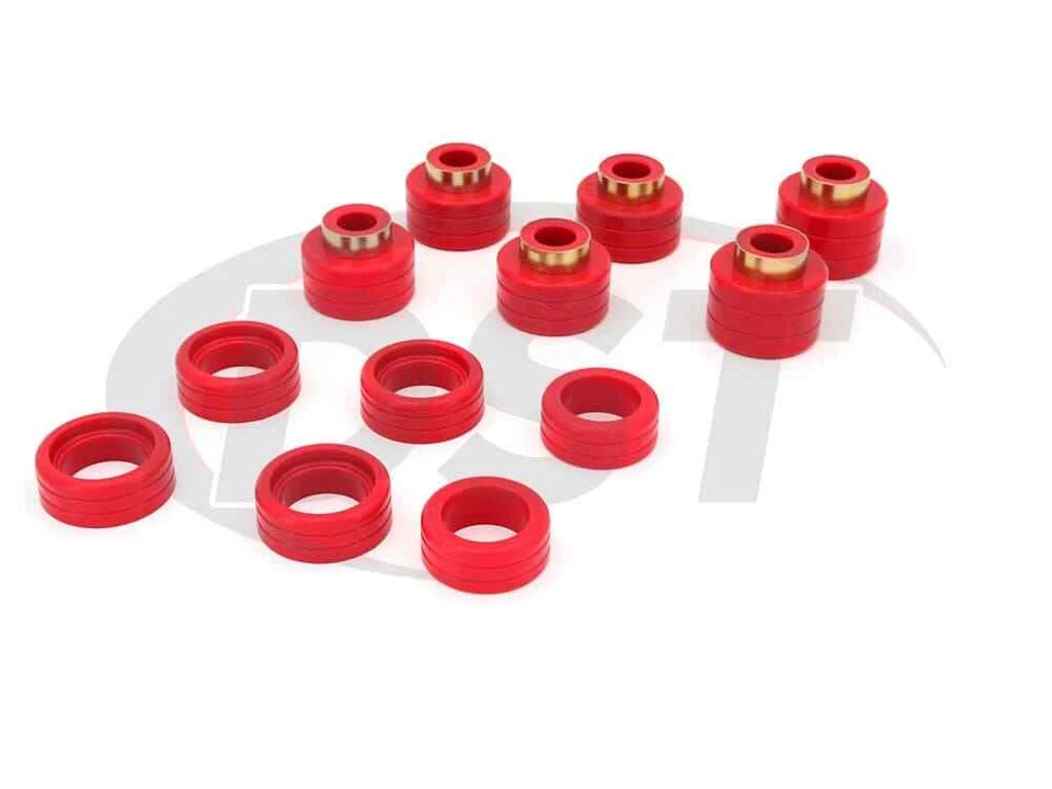 Energy Suspension 3.4123R 红色车身安装衬套套件 — 第 4/4 张图片