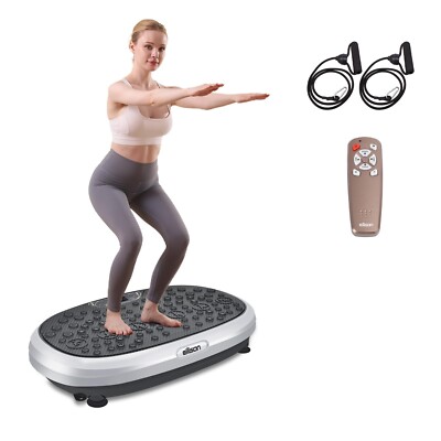 EILISON FitMax 3D XL Vibration Plate Exercise Machine - Whole Body Workout Vi...