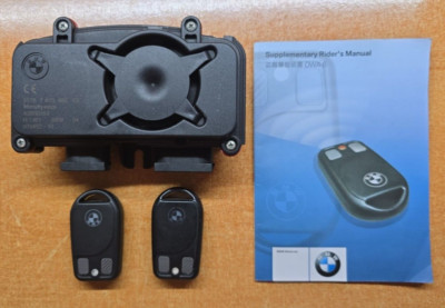 BMW Genuine OEM K46 S1000RR Alarm System with Remotes (65757675462