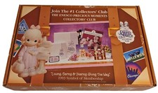 Precious Moments 1993 Collector's Club New Member Welcome Kit Price Guide  More