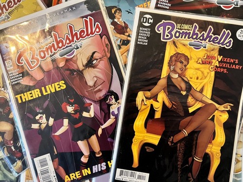 Bombshells Complete Run Issues 1-33 + Anual, todo de alta calidad, embolsado/tablero - Imagen 7 de 10