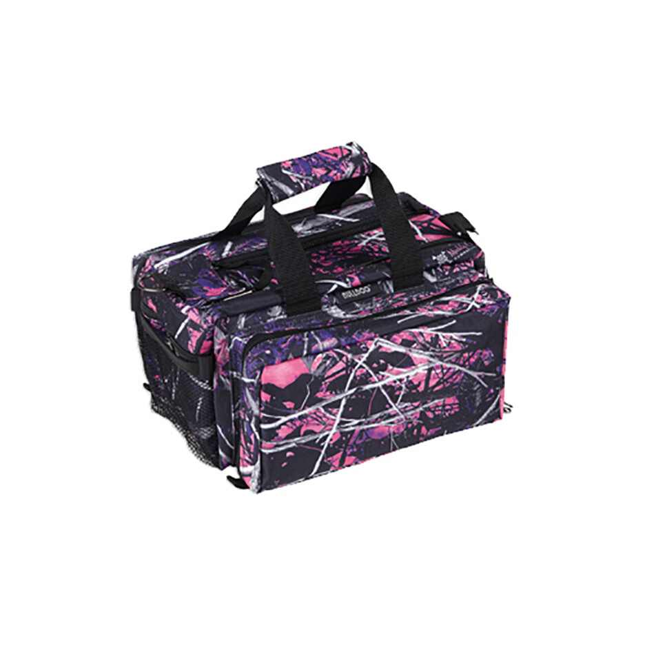 Bulldog Deluxe Muddy Girl Camo range bag w strap | eBay