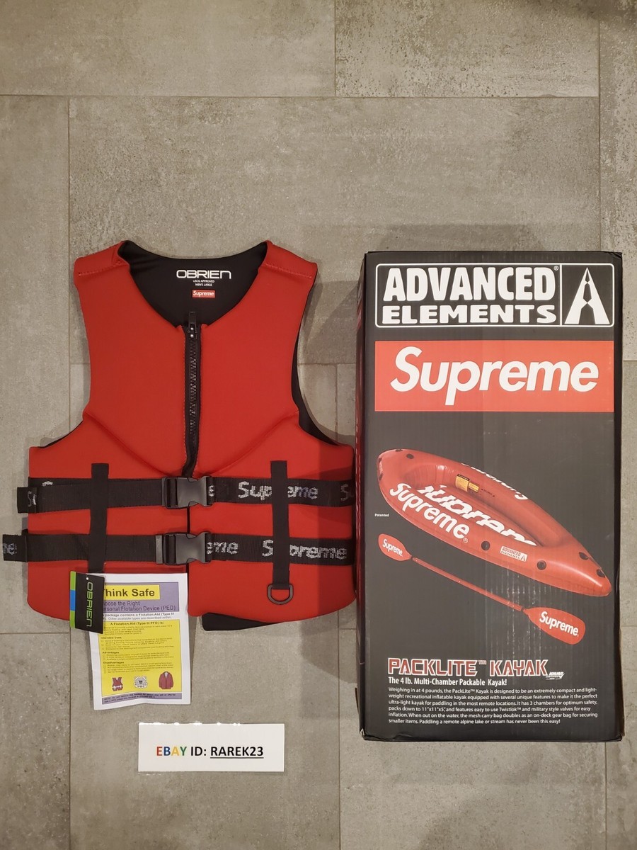 Supreme Advanced Elements Packlite Kayak - Red for sale online | eBay
