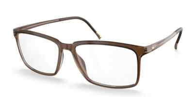 Silhouette Eos View 2928 603 Midnight Brown Brillengestell Brille 56-15-135