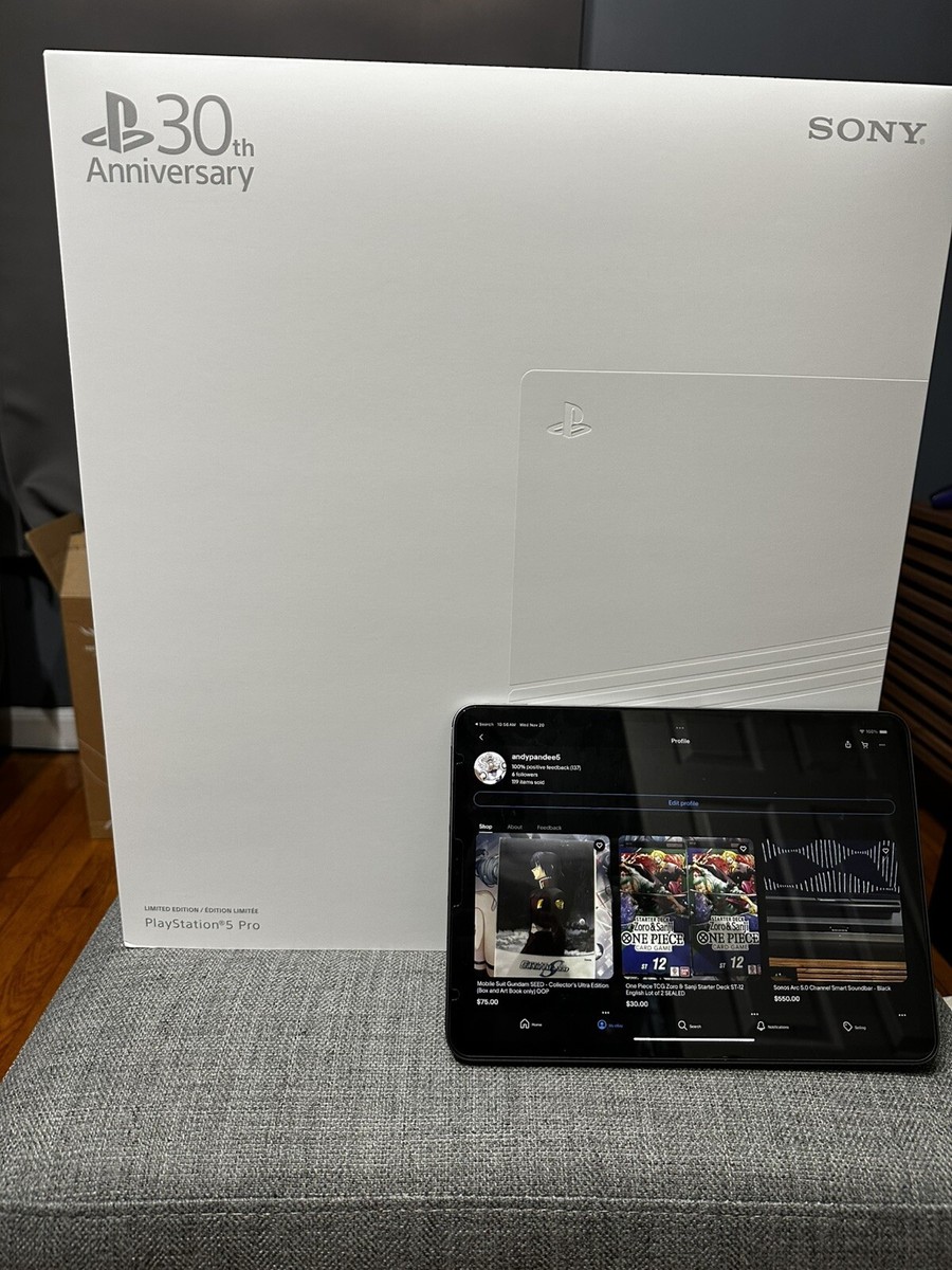 PlayStation Pro Console 30th Anniversary Limited Edition Bundle IN HAND