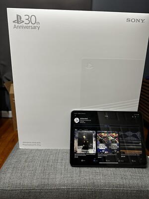 PlayStation 5 Pro Console 30th Anniversary Limited Edition Bundle IN HAND