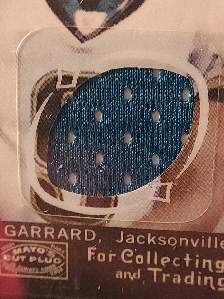 2008 Topps Mayo Mini Framed Relics David Garrard #R-DG - Image 2 of 3