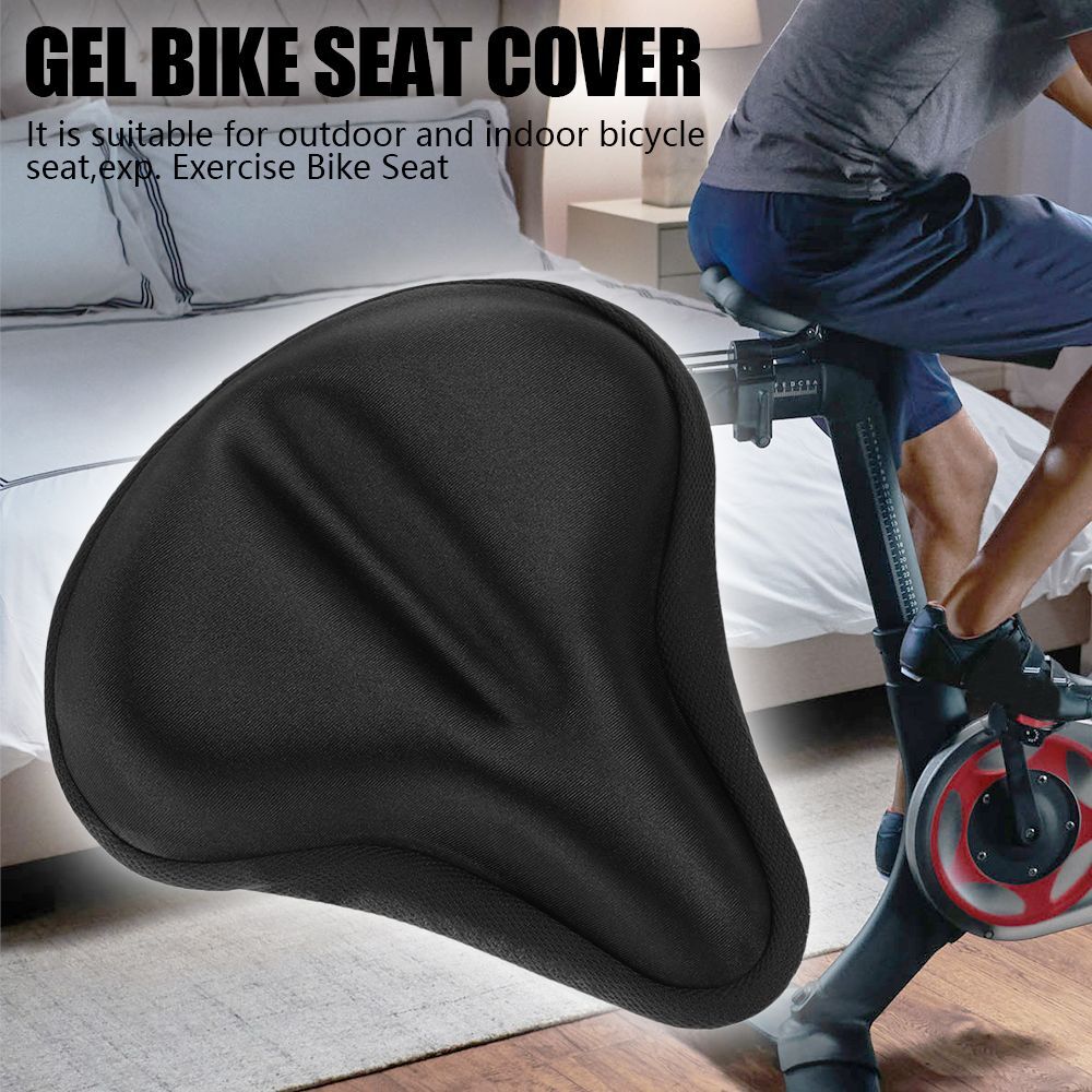 Seat Cover Peloton Bike Bigger Seat Big Bum Gel Cushion Bike Seat Pad  Cycling Accessories Silicone - Main Image