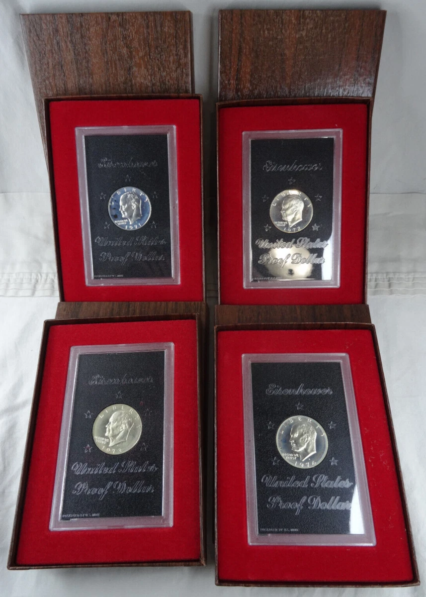 U.S. Mint Certified Proof 1971 Eisenhower Dollars (1971-1978) for
