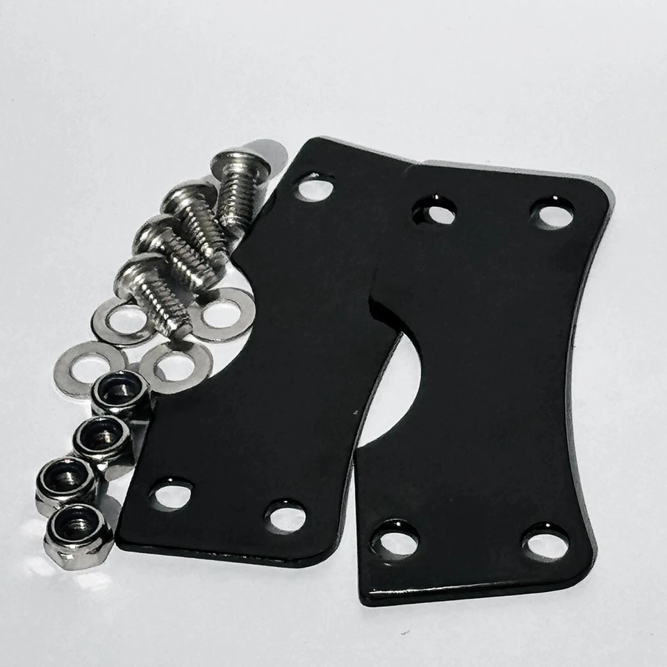 HECHO EN EE. UU. Soportes de reubicación de guardabarros negros rueda de 21" para Harley-Davidson Foto 4 de 4