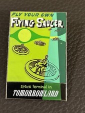 Disney 04 Disneyland Attraction Poster Series LE Pin TOMORROWLAND Flying Saucer