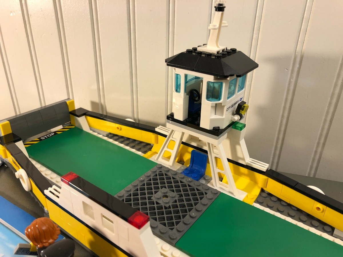 Lego City Ferry Transport Boat #60119 100% Complete w/Instructions 