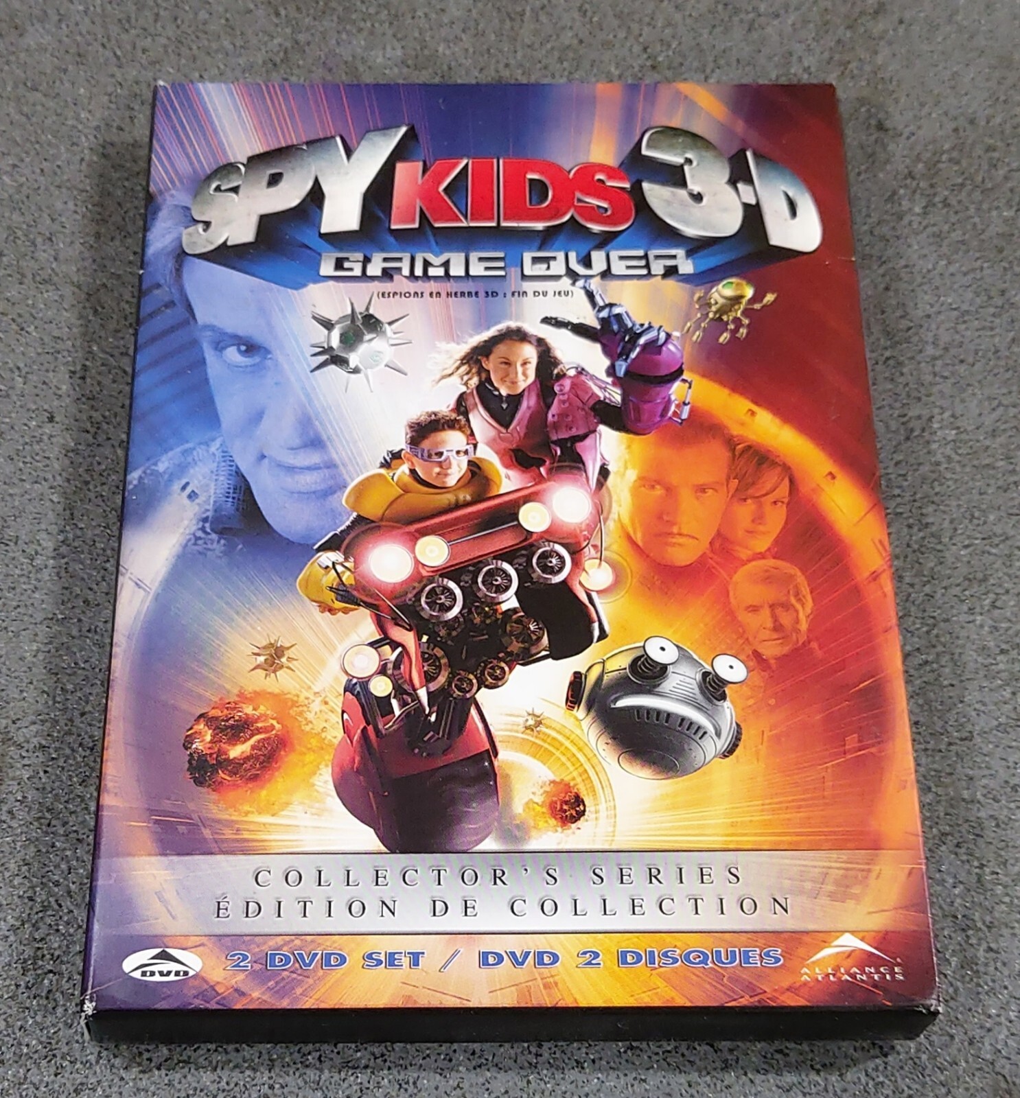 Spy Kids 3D - Game Over - Collectors Series DVD Antonio Banderas (DS4)