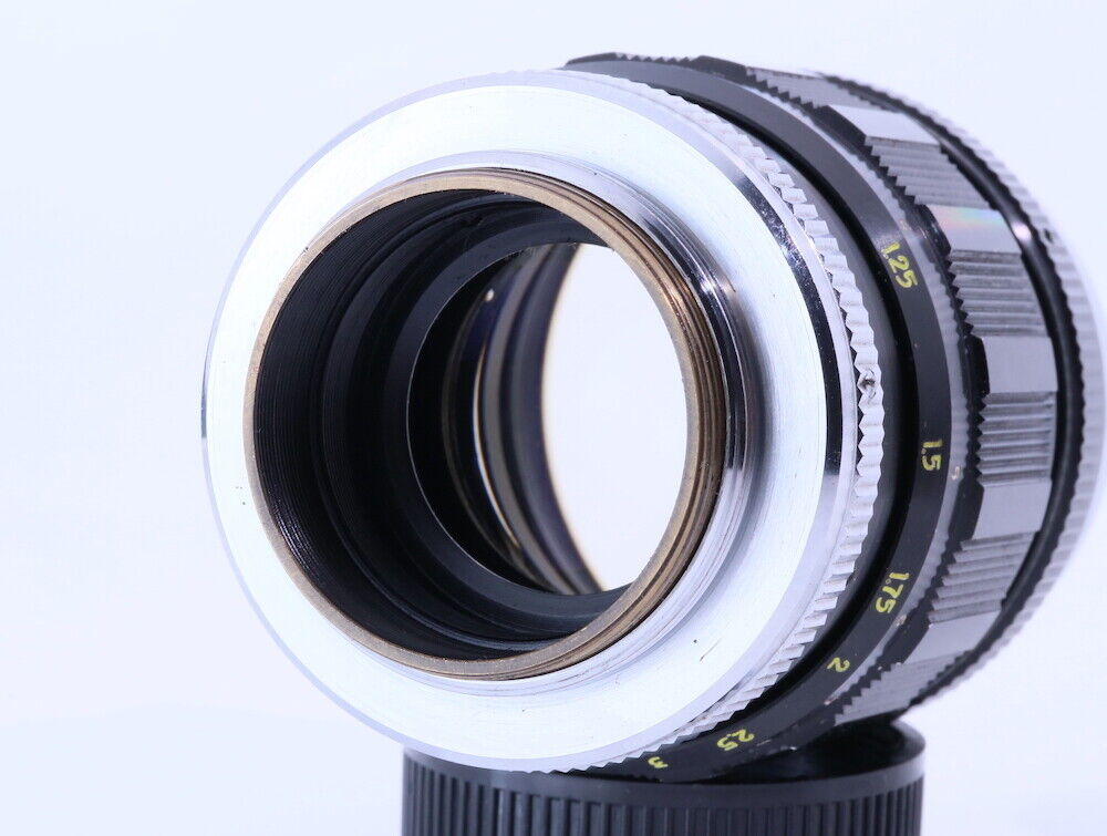 Sankyo Kohki Komura- 80mm F/1.8 Leica L39 Lens, Near MINT Very Rare From  JP#2550