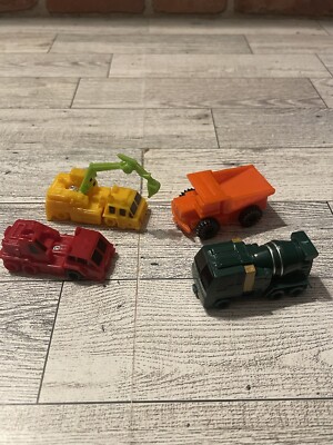 TRANSFORMERS G1 MICROMASTER COMBINER TREADER LOOSE ACTION FIGURE! Lot Of 4