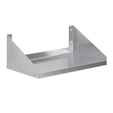 18 in. X 30 in. Stainless Steel Microwave Shelf