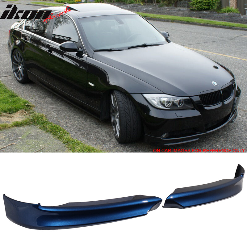Fits 05-08 BMW E90 3-Series OE Style Front Bumper Lip Splitter