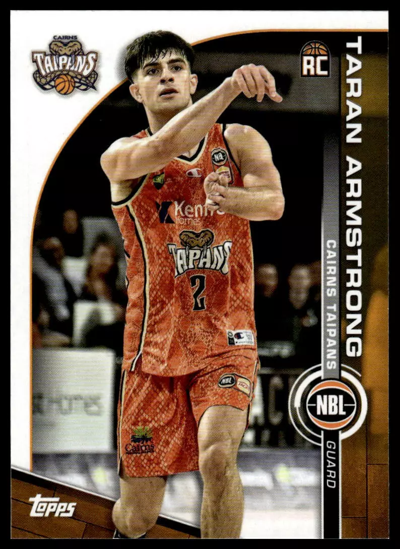 Taran Armstrong trading card