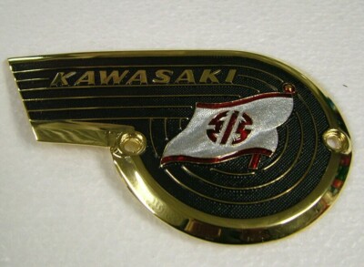 KAWASAKI TANK BADGE for W SERIES 650 TWIN 1967 1968 1969 Metal