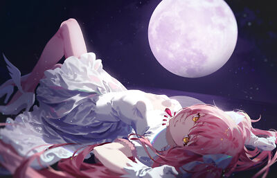 Anime Kaname Madoka Girls Fan Art Moon  Gaming Mat Desk 33290