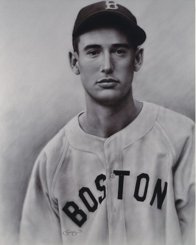 ted williams 1 8x10 Kunstdruck 1 8x10 Foto Boston Red Sox