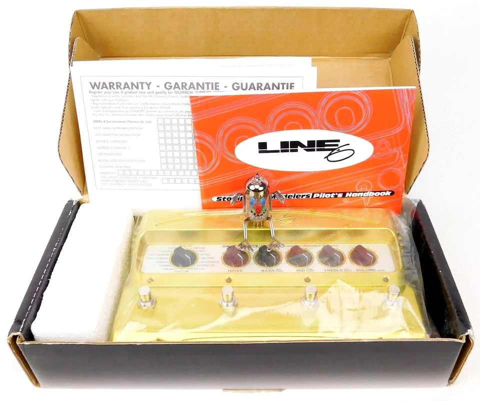 Line 6 DM4 Distortion Modeler Guitar Effect Pedal + Neuwertig + OVP + Garantie - Image 2 of 4