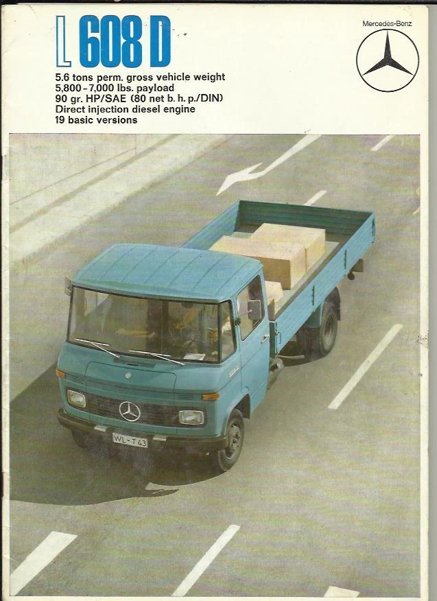 Mercedes cheap van 1970