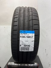1 Used P20550r17 Continental Extreme Contact Sport 93 W - 1032