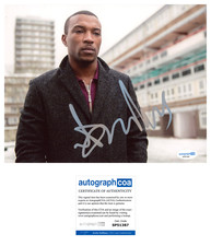 Ashley Walters ‘Top Boy’ Signed 8x10 Photo 'Dushane' ACOA