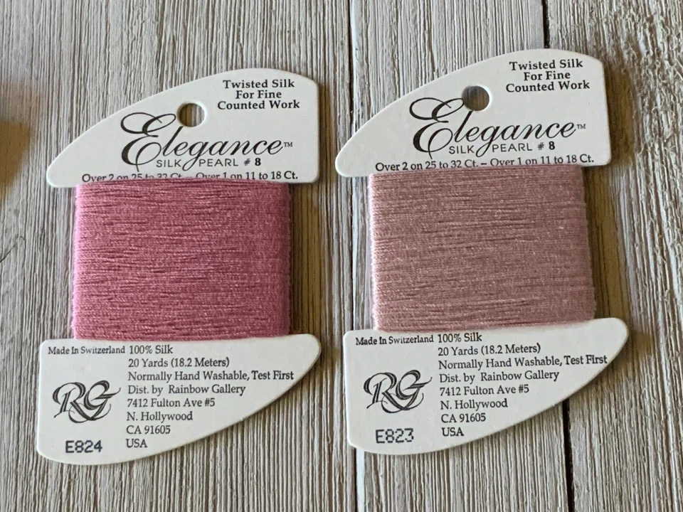 Lot of 6 Needlepoint/Embroidery THREAD RAINBOW GALLERY Elegance Silk Fuzzy Stuff - Image 4 of 4