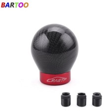 Universal Carbon Fiber Shift Knob Black Ball Manual Car Gear Shift Shifter Knob Universal Carbon Fiber Shift Knob Black Ball Manual Car Gear Shift Shifter Knob