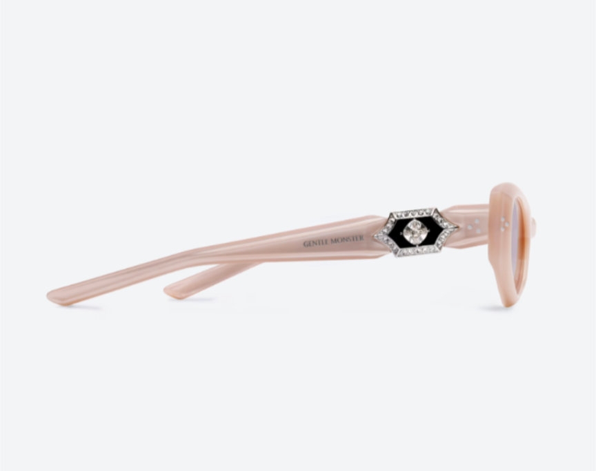 Gentle Monster Ruvy Van PC15 Sunglasses Pink/Gold With Case New | eBay