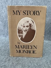 1974 My Story by Marilyn Monroe First Edition 1st Print Hardcover Dust Jacket