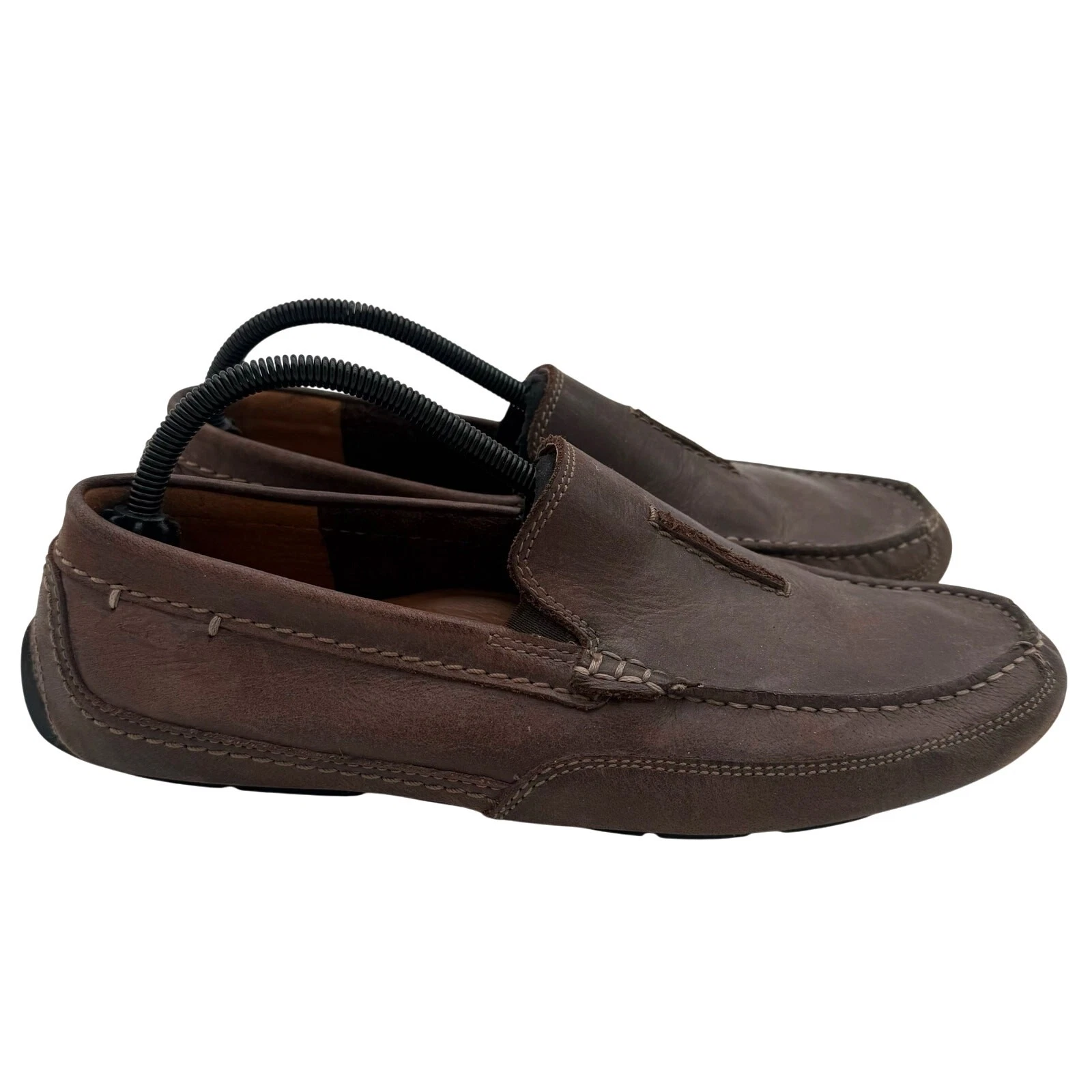 Mocassino Clarks Collection Ashmont Race Driving Moc pelle marrone comfort 9 5