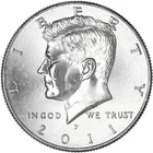2011 P Kennedy Half Dollar Uncirculated from Mint Set