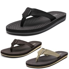 Men's Flip Flops Beach Sandals Lightweight EVA Sole Comfortable Sandals