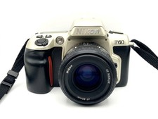 Nikon F60 Analog SLR 35mm Camera Kit Set w/ 35-80mm f/4-5.6D Lens (Silver)