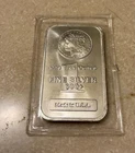 Morgan One Troy Ounce Fine Silver 999 Bar Made in U.S.A.