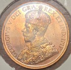Canada 1918 One Cent *Stunning Uncirculated Red W/Superb Color *Blaylock Estate* — photo 1
