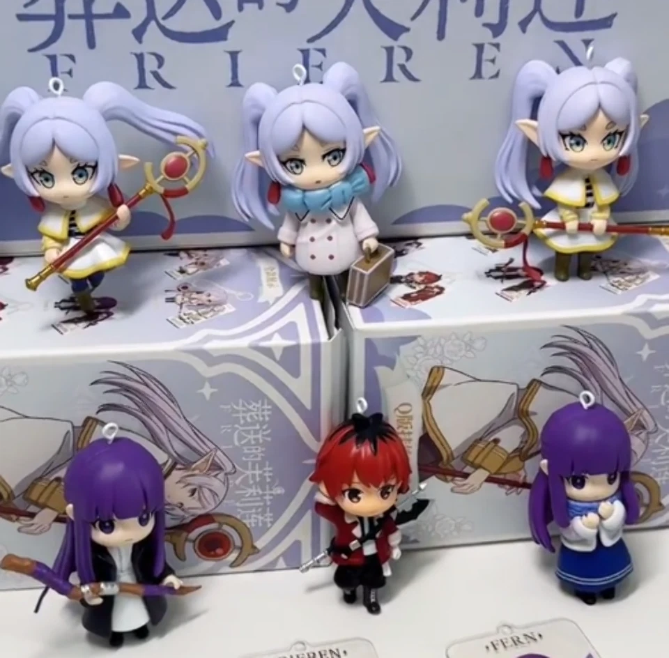 Frieren Chibi Keychain Blind Box 2.6 in – Official PVC | US Seller - Image 2 of 4
