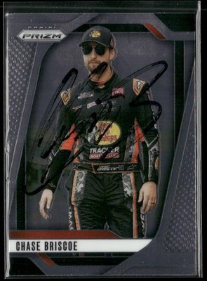 Signed 2025 Panini Prizm #15 Chase Briscoe - IP Auto