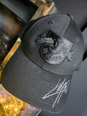 RED BULL Leipzig New Era Black Shadow Cap Signed By