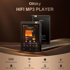 Hi-Fi MP3 Player with Bluetooth and Wifi, Lossless DSD High-Resolution Digital