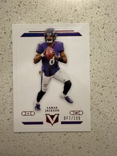 2019 Panini Chronicles - Vertex Lamar Jackson #V-26 Red /199