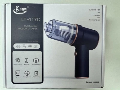 KMM Handheld Car Vacuum Cleaner, 9000Pa Vacuum Cleaner and Air Duster, 120W High