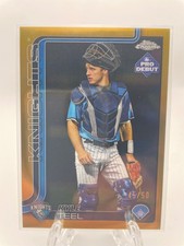 2025 Topps Chrome Pro Debut Kyle Teel Gold Refractor /50