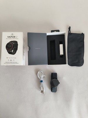 Misfit Vapor 2 41mm Schwarz mit Sportband Smartwatch