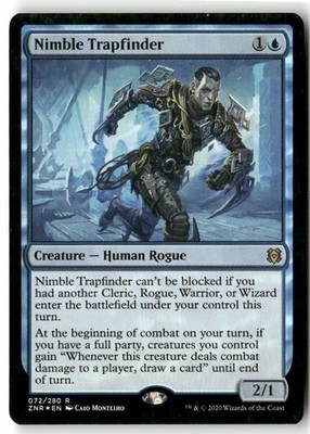 Nimble Trapfinder 72 Rare Magic: The Gathering Foil Near Mint