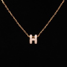 HERMÈS H Necklace In Fashion Necklaces & Pendants for sale | eBay