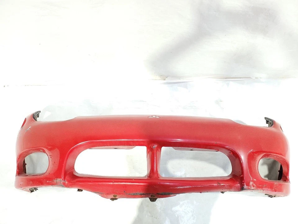 Оригинальный красный грубый, но пригодный для использования передний бампер основание SOHC 1997 1998 Mitsubishi 3000GT  - Изображение 4 из 4